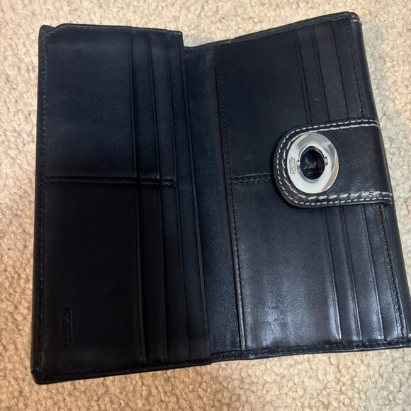 EUC Coach full size leather wallet - Picture 5 of 7